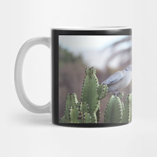 Bird on cactus Mug